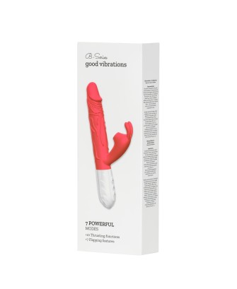 Silicone Vibrator 7 Vibration Modes - Wibrator Króliczek
