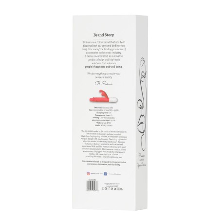 Silicone Vibrator 7 Vibration Modes - Wibrator Króliczek