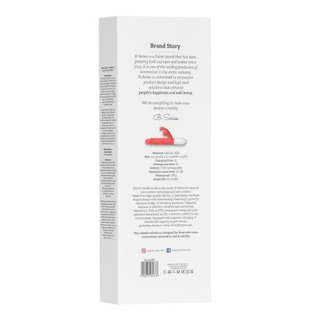 Silicone Vibrator 7 Vibration Modes - Wibrator Króliczek