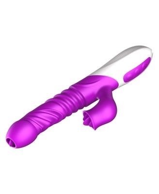 Wibrator-Silicone Vibrator USB 10 Function and Thrusting Function / Heating