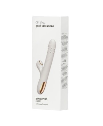 Silicone Vibrator - Wibrator Króliczek z funkcją rotacji