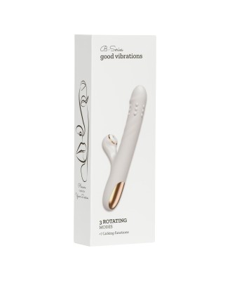 Silicone Vibrator - Wibrator Króliczek z funkcją rotacji