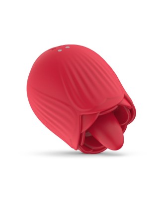 Teazers Rose Vibrator - Licking and Vibrating