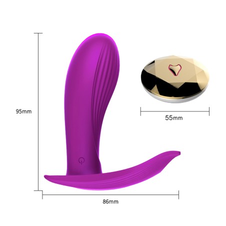 Panty Vibrator - Wibrator Majtkowy Punktu G - Sterowany Zdalnie