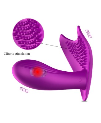Stymulator-Silicone Panty Vibrator USB 10 Function / Heating / Voice Control