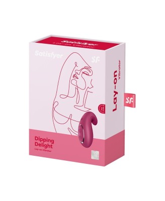 Satisfyer Dipping Delight berry - Stymulator Łechtaczki