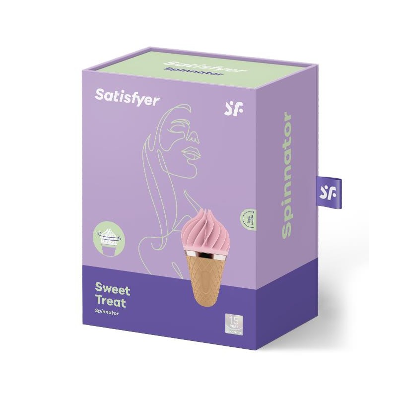 Satisfyer layons Sweet Temptation - Stymulator Łechtaczki - Róż/Brąz