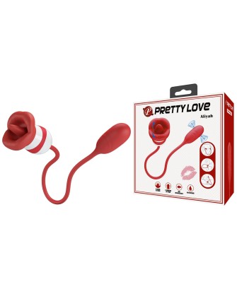 PRETTY LOVE - Aliyah, 5 licking settings 5 thumping functions
