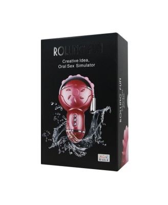 BAILE- ROLLING FUN II, 12 vibration functions 6 rotation functions Bendable