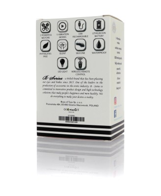 Stymulator - Massager Dual Vibrator USB 5 Functions / Remote Control
