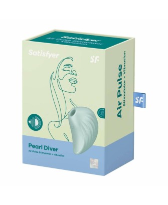 Satisfyer Pearl Diver Mint - Stymulator Łechtaczki