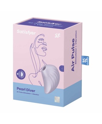 Satisfyer Pearl Diver Violet - Stymulator Łechtaczki