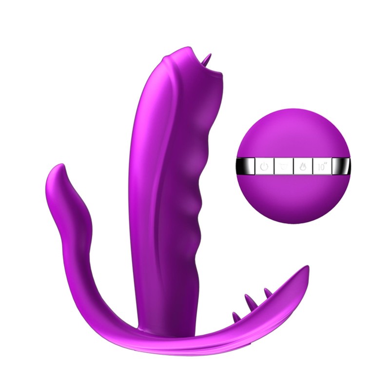 Silicone Panty - Masażer Intymny na Pilota