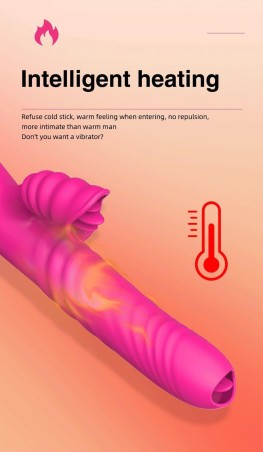 Angelia - Wibrator Króliczek - Róż