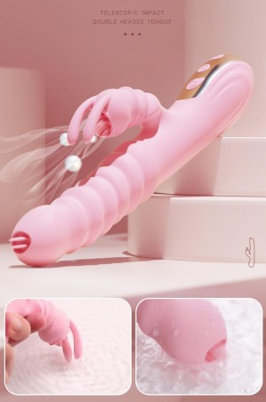 Hannah - Wibrator Króliczek