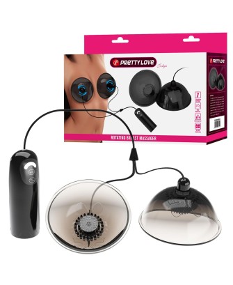 Pretty Love Joslyn Rotating Breast Massager – Black