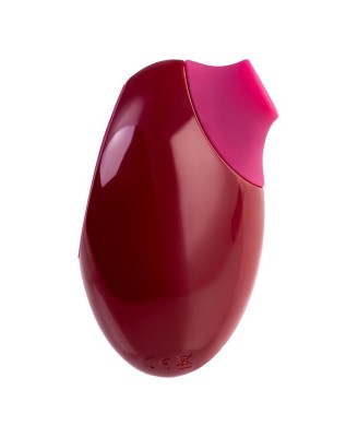 TOYFA A-Toys Myrty Clitoral Vacuum Stimulator, burgundy, 9.8 cm