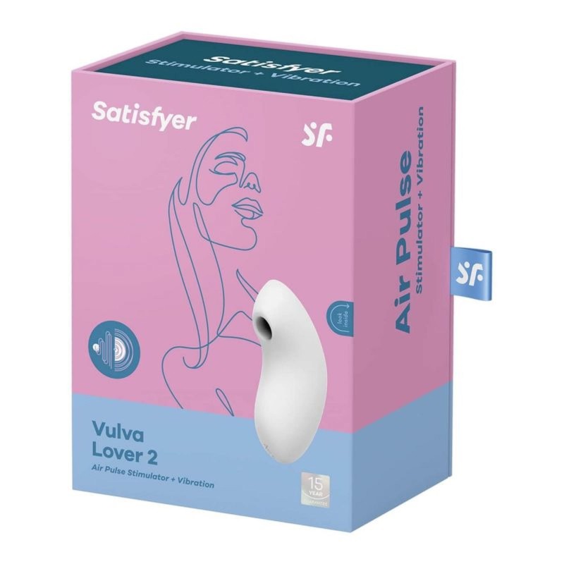 Satisfyer Vulva Lover 2 - Stymulator Łechtaczki - Biały