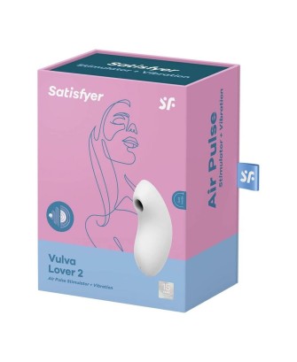 Satisfyer Vulva Lover 2 - Stymulator Łechtaczki - Biały