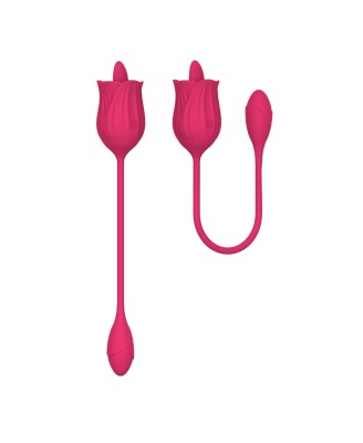 Stymulator - Licking massager with vibrating Egg USB 10 Functions