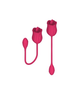 Stymulator - Licking massager with vibrating Egg USB 10 Functions