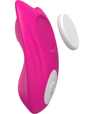 Catch rose pink - Majtkowy Stymulator Łechtaczki na pilota