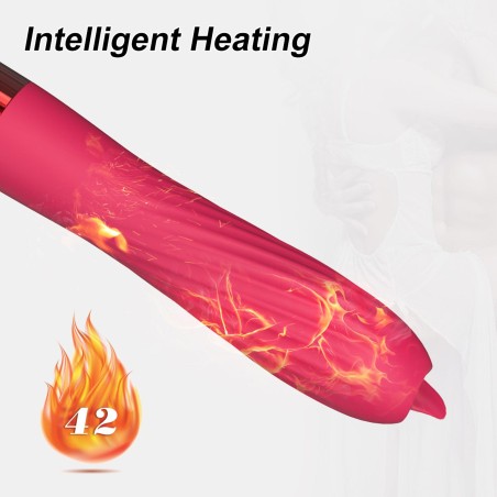 Wibrator Punktu G z funkcją grzania