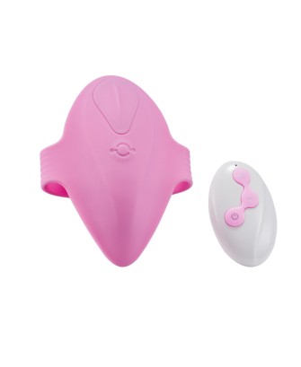 Strap on Vibrator - Majtkowy Stymulator Łechtaczki na Pasie