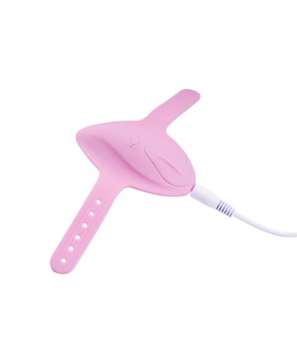 Strap on Vibrator - Majtkowy Stymulator Łechtaczki na Pasie