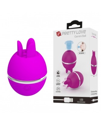 PRETTY LOVE - Gemini Ball - Wibrator Oralny