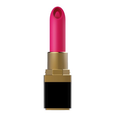 Lipstick - Mini Wibrator Szminka - Czarny