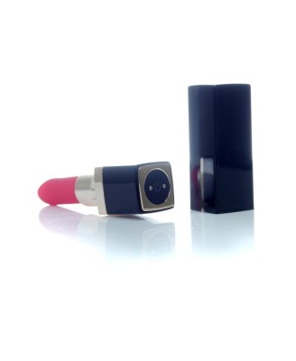 Lipstick - Mini Wibrator Szminka - Czarny