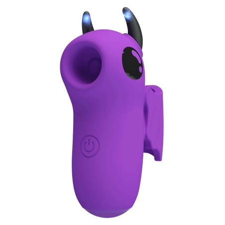 MAGIC DEVIL - Stymulator Łechtaczki Nasadka na Palec - Fiolet