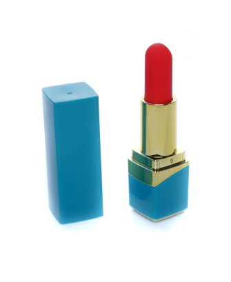 Lipstick Vibrator - Mini Stymulator - Niebieski