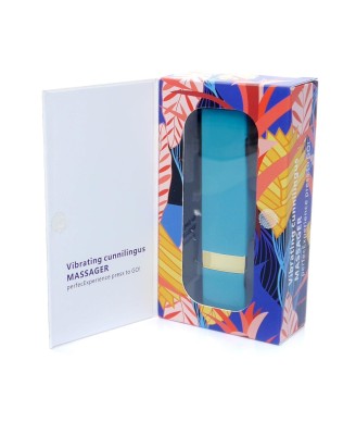 Lipstick Vibrator - Mini Stymulator - Niebieski