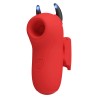 MAGIC DEVIL - Stymulator Łechtaczki Nasadka na Palec - Czerwony