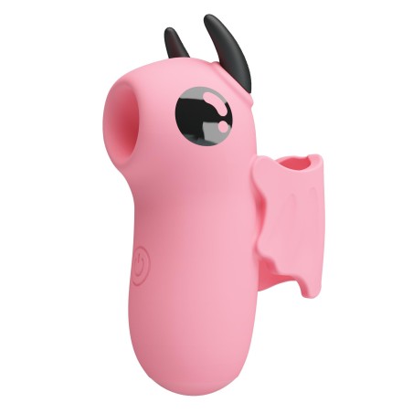 MAGIC DEVIL - Stymulator Łechtaczki Nasadka na Palec - Róż