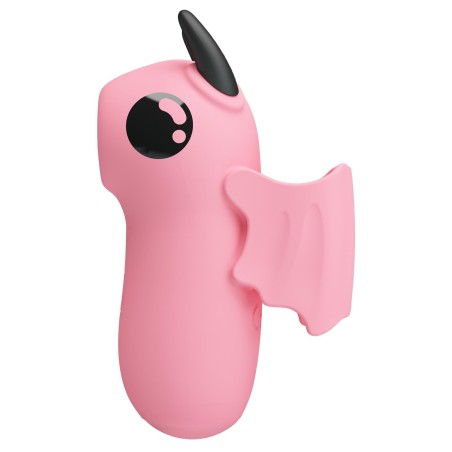 MAGIC DEVIL - Stymulator Łechtaczki Nasadka na Palec - Róż