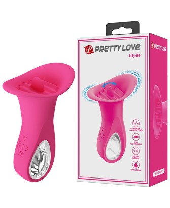 PRETTY LOVE - Clyde - Stymulator Łechtaczki - 12 poziomów wibracji