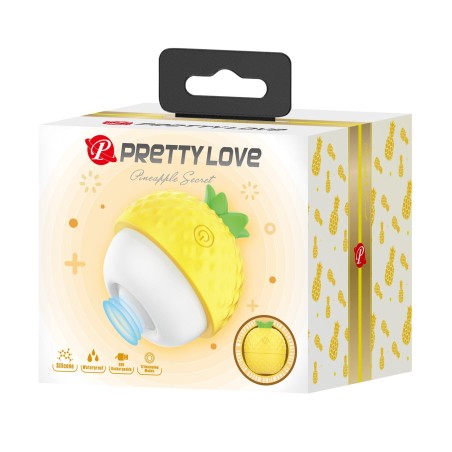 PRETTY LOVE - Pineapple Secret - Wibrator Oralny - Żółty