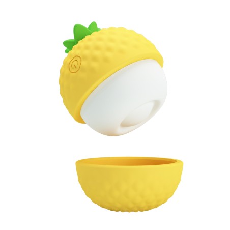 PRETTY LOVE - Pineapple Secret - Wibrator Oralny - Żółty
