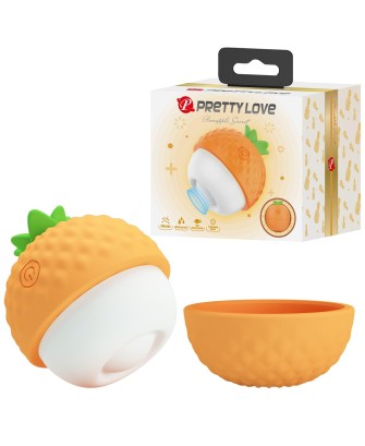 PRETTY LOVE - Pineapple Secret - Wibrator Oralny - Pomarańczowy