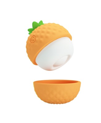 PRETTY LOVE - Pineapple Secret - Wibrator Oralny - Pomarańczowy