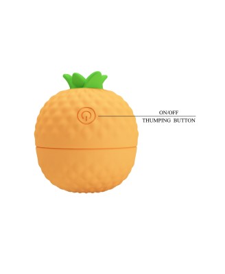 PRETTY LOVE - Pineapple Secret, 12 thumping functions, Silicone