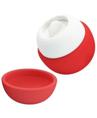 APPLE SECRET - Wibrator Oralny - Czerwony