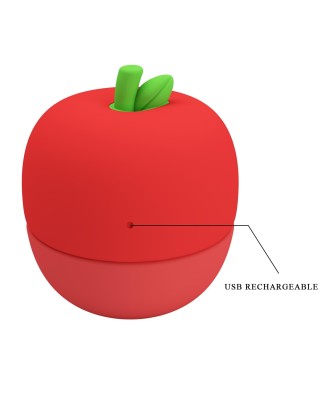 APPLE SECRET - Wibrator Oralny - Czerwony