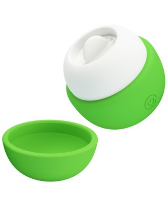 APPLE SECRET - Wibrator Oralny - Zielony