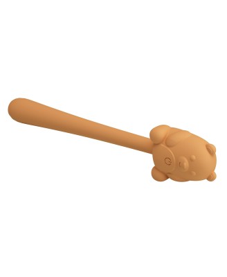 CUTE BEAR - Stymulator Intymny - Żółty