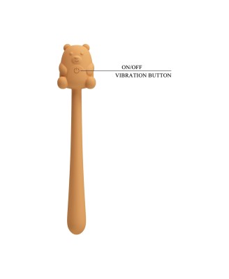 CUTE BEAR - Stymulator Intymny - Żółty