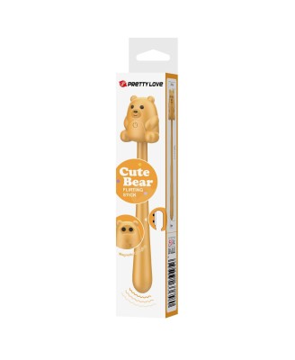 CUTE BEAR - Stymulator Intymny - Żółty